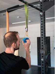 Zavěšený hangboard